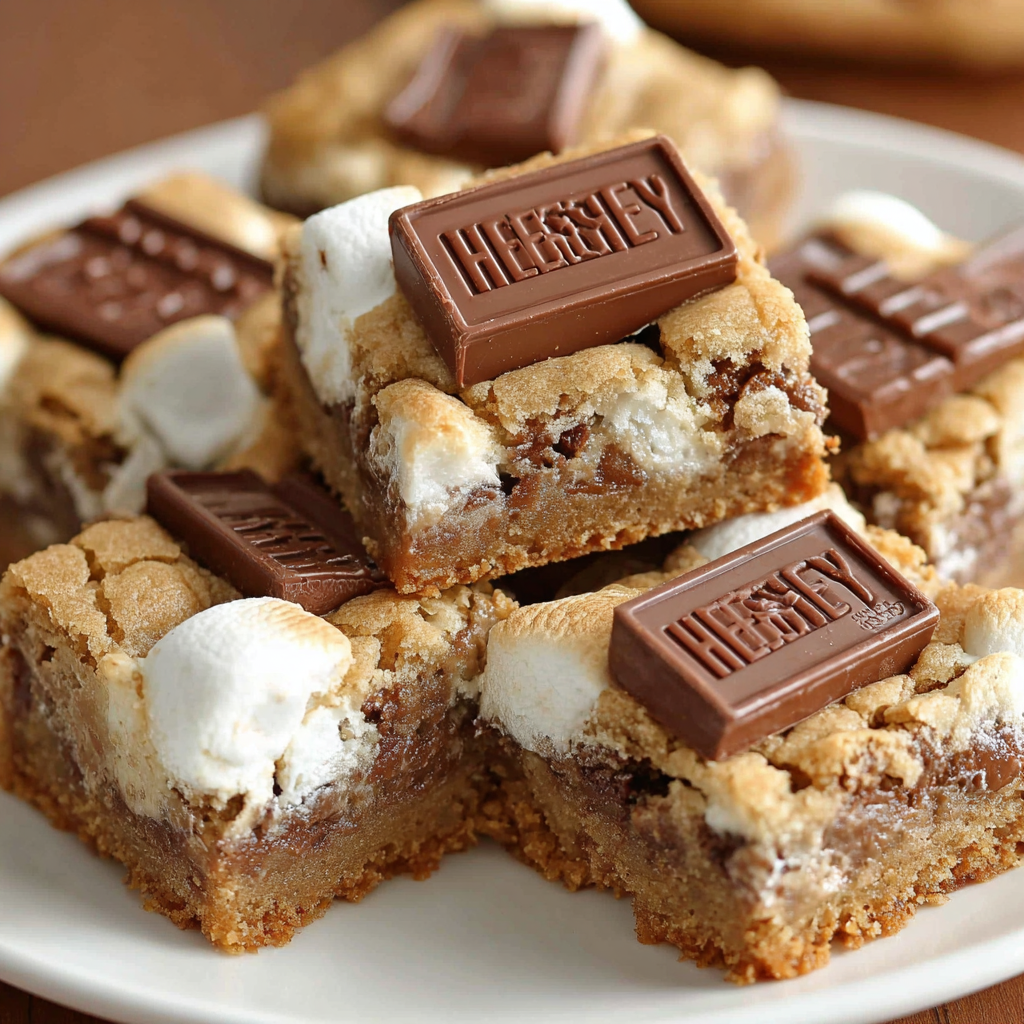 S'mores Cookie Bars