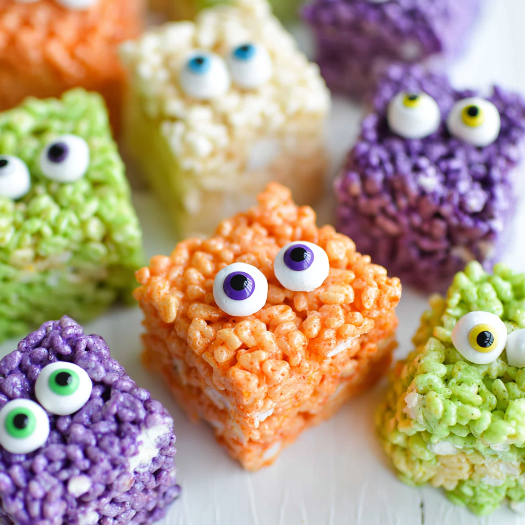 Halloween Rice Krispie Treats