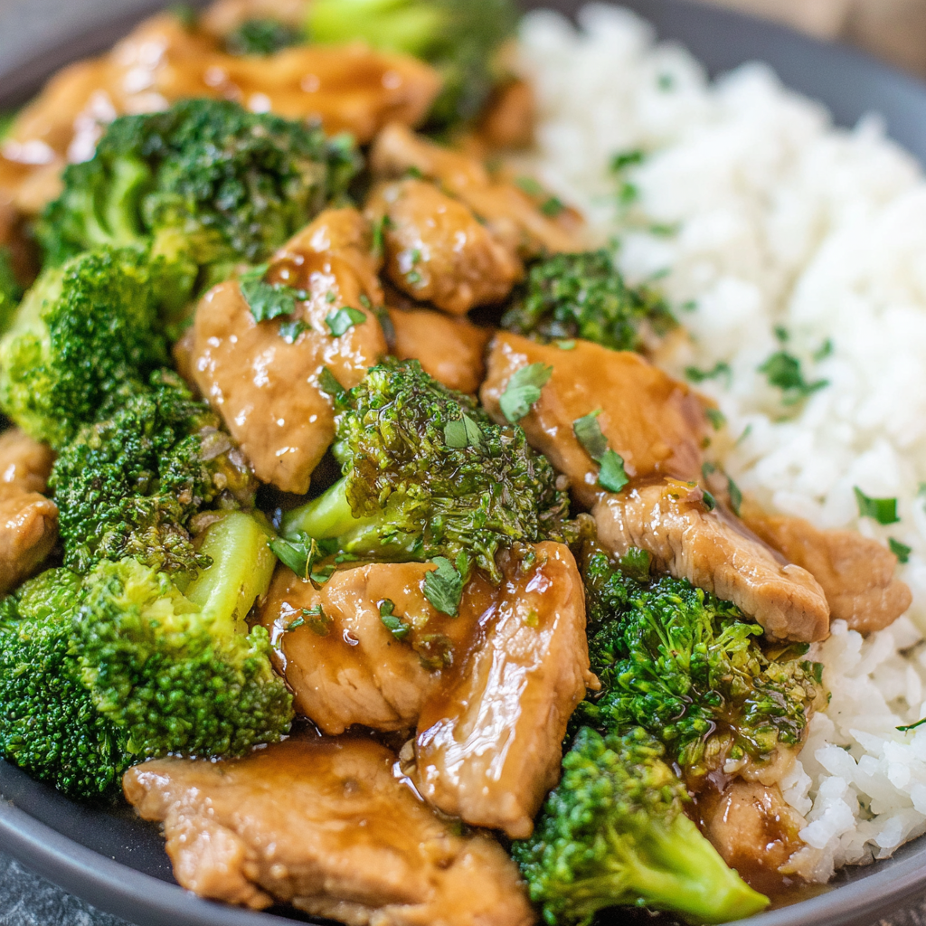 Teriyaki Pork Stir Fry with Broccoli