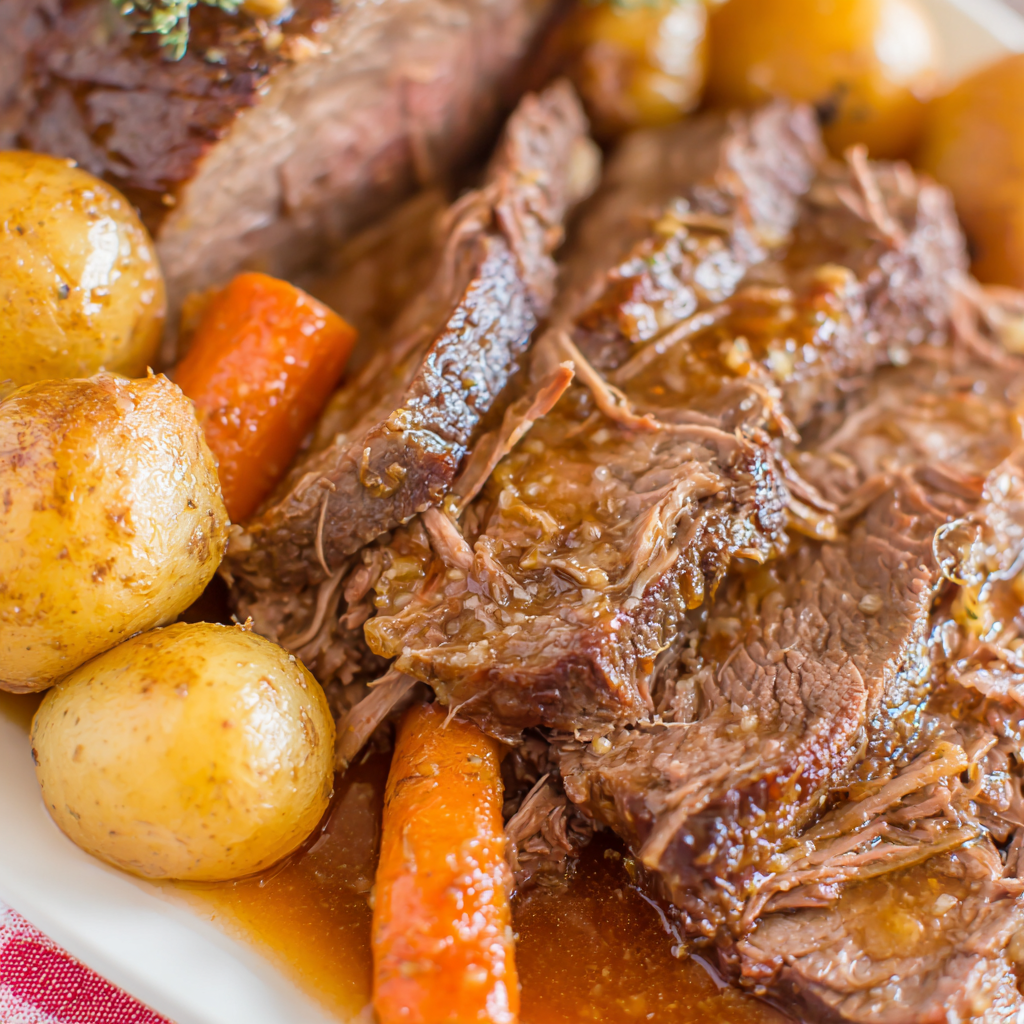 Slow Cooker Top Round Roast
