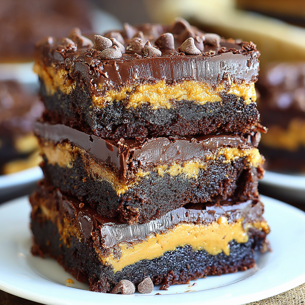 Peanut Butter Brownies