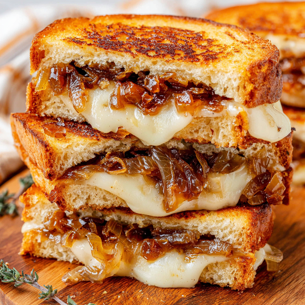 French Onion Grilled Cheese