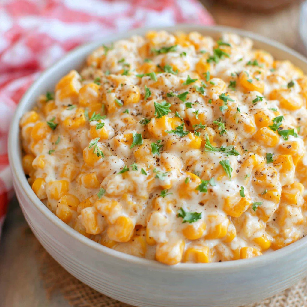 Crock Pot Creamed Corn