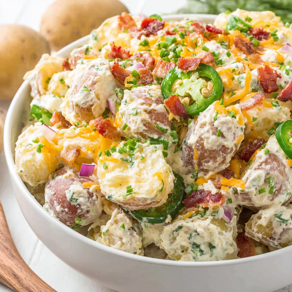 Jalapeño Popper Potato Salad