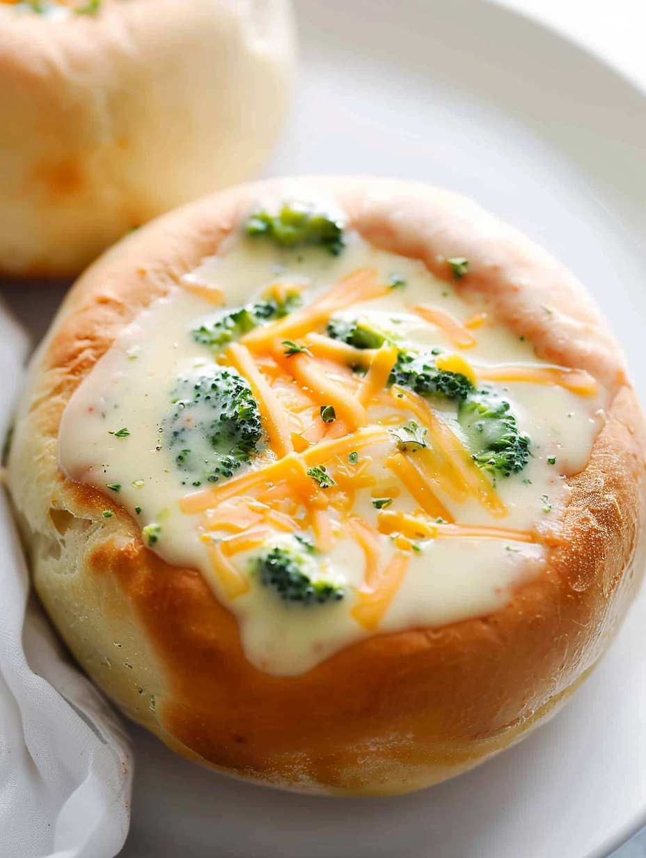 Ingredients ready for broccoli cheddar soup