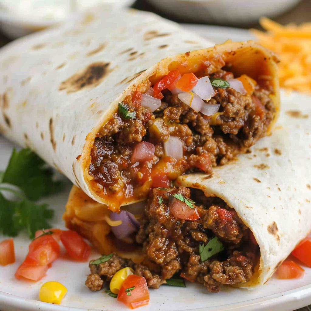 Easy Weeknight Beef Burritos