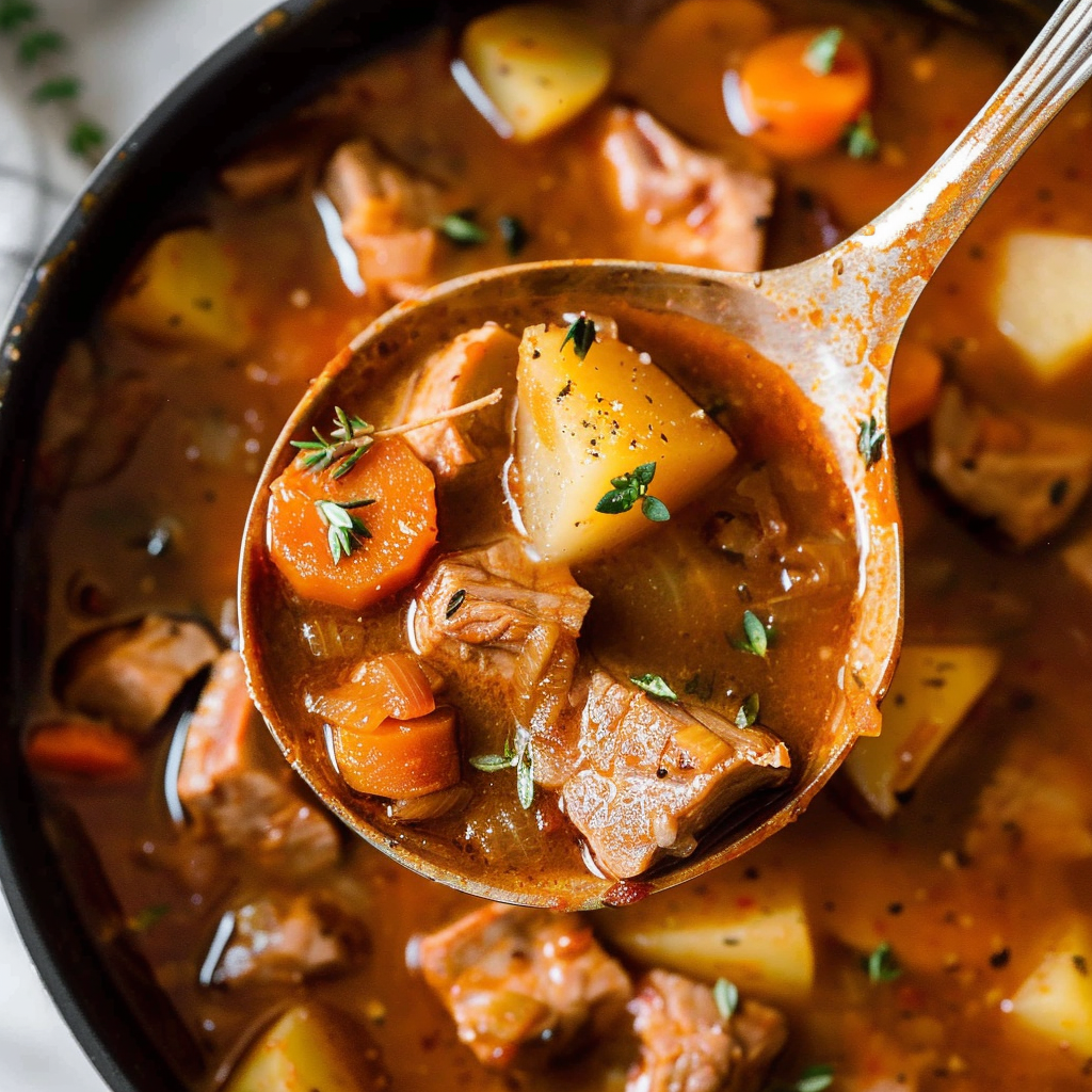 Easy Hearty Pork Stew