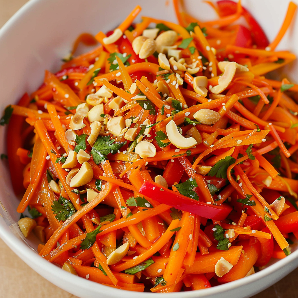 Spicy Korean Carrot Salad
