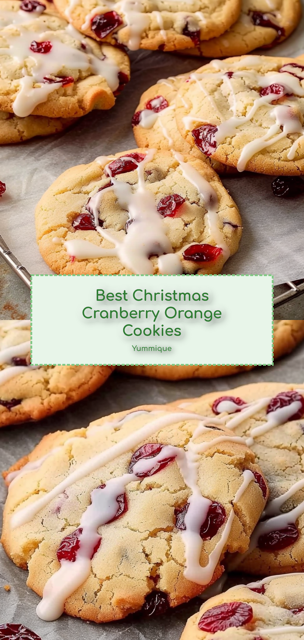 Best Christmas Cranberry Orange Cookies Recipe