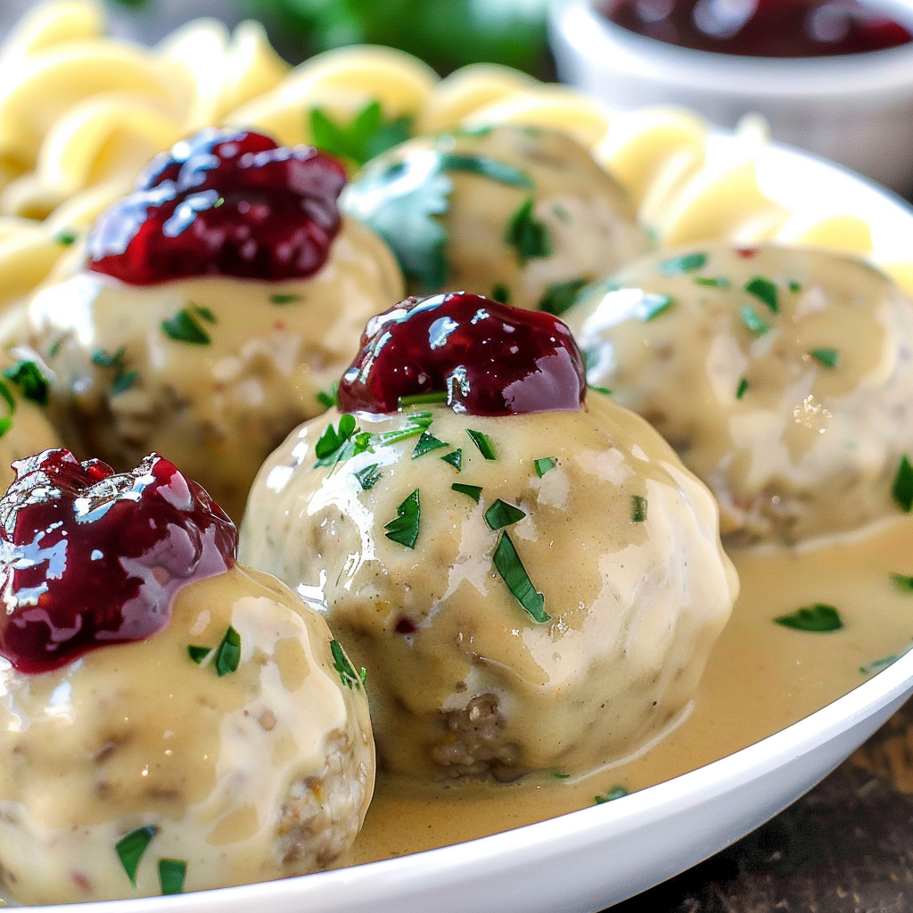 The BEST Easy Homemade Swedish Meatballs