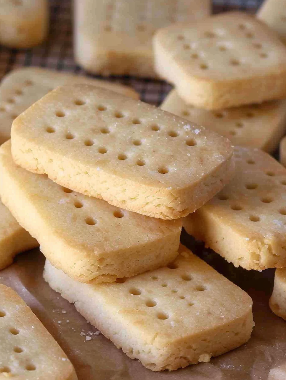 Classic Melt-in-Your-Mouth Shortbread Cookies