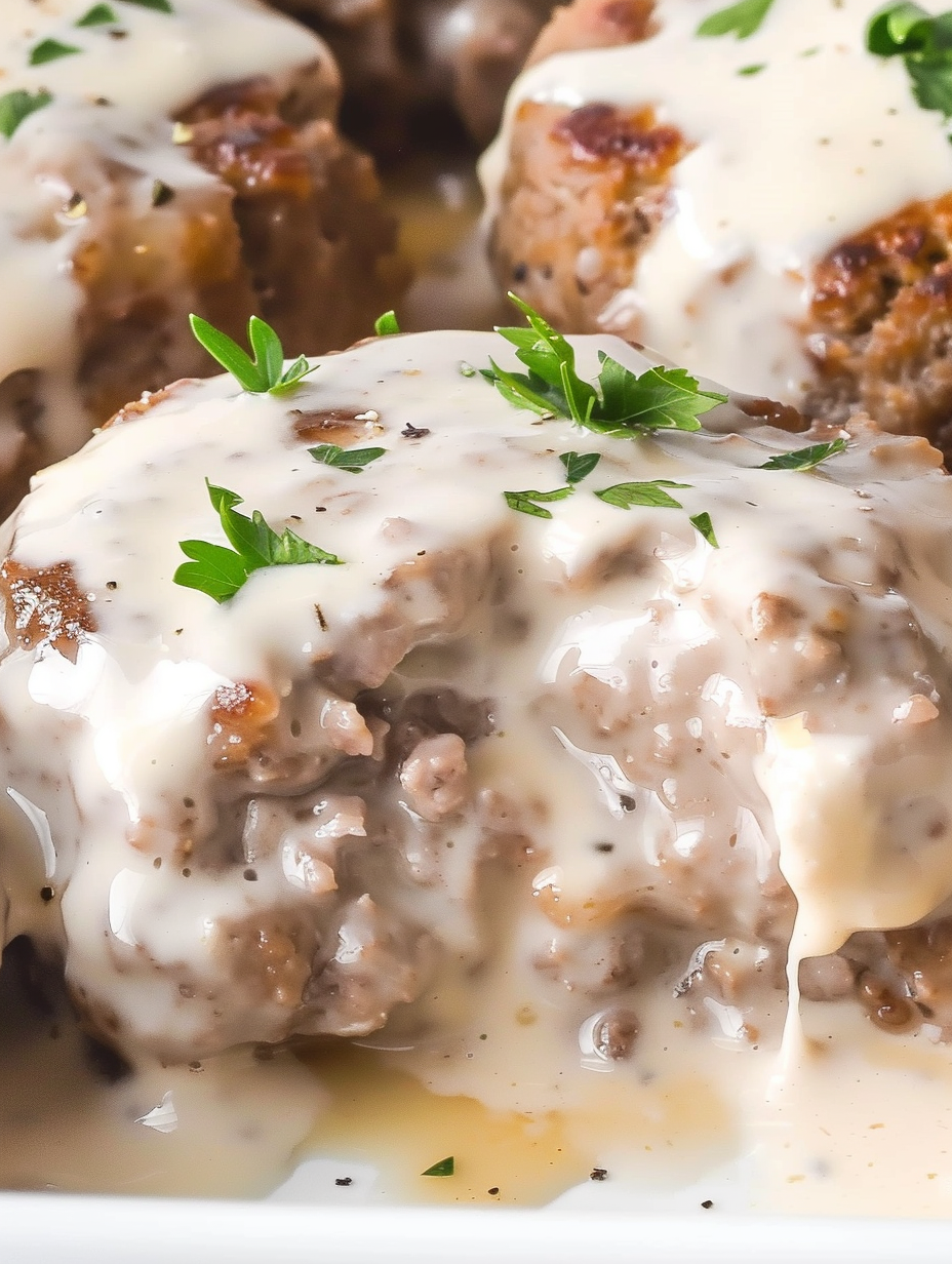 Amish Hamburger Steak Bake