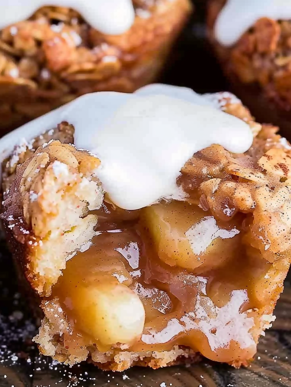 Apple Crisp Cookie Cups
