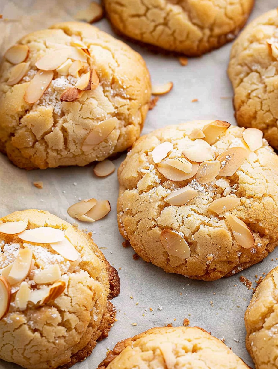 Almond Croissant Cookies