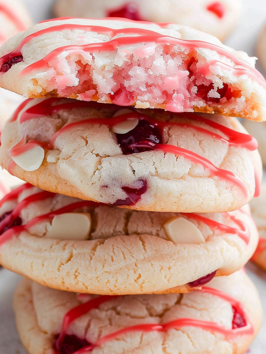 Cherry Almond Cookies