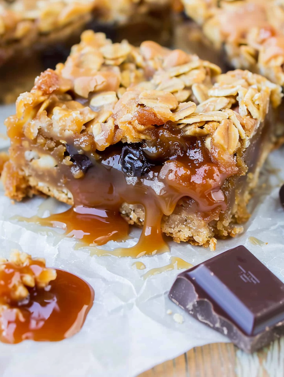 Carmelitas: Soft and Chewy Caramel Oat Bars
