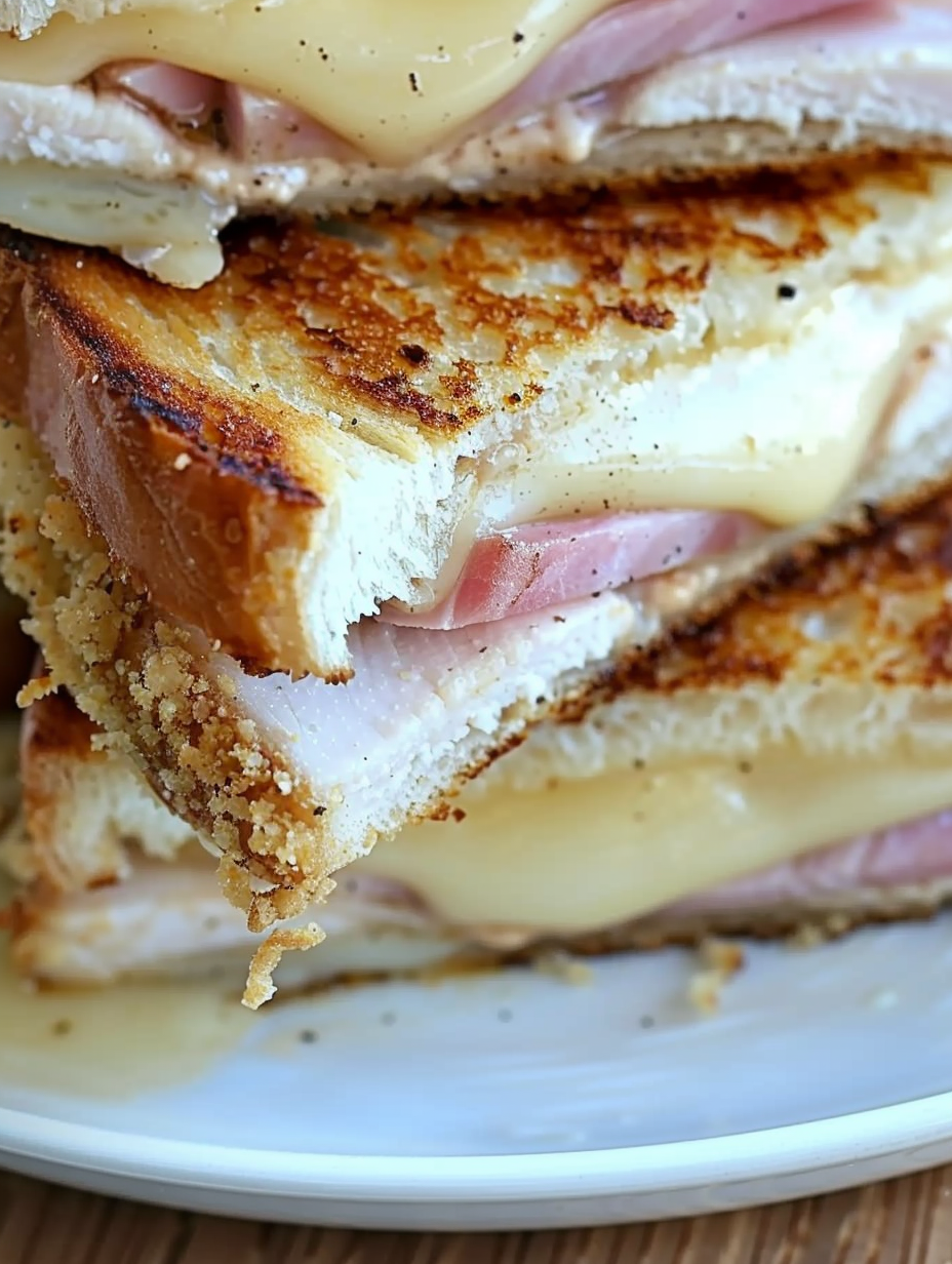 Breaded chicken cutlets on a skillet