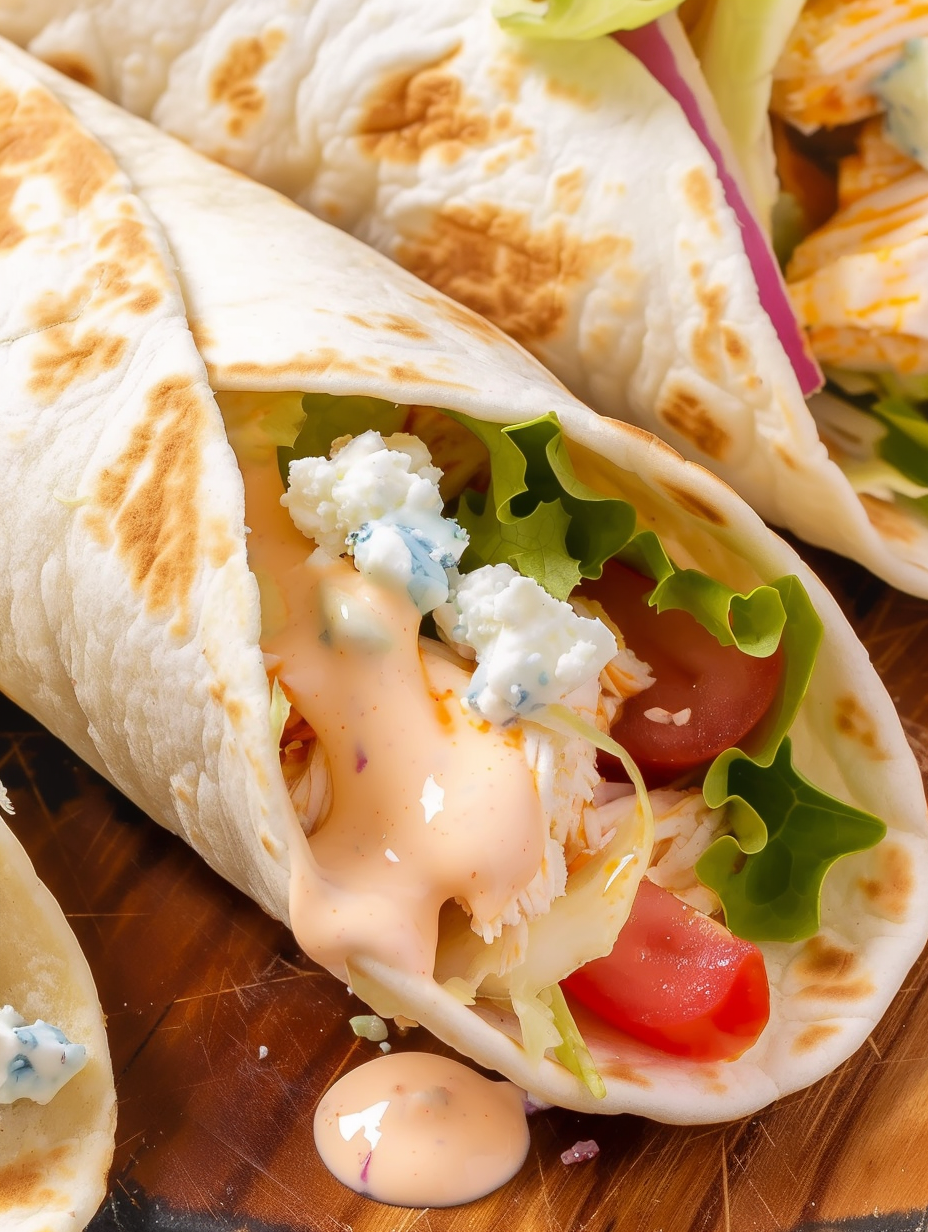 Buffalo Chicken Wraps