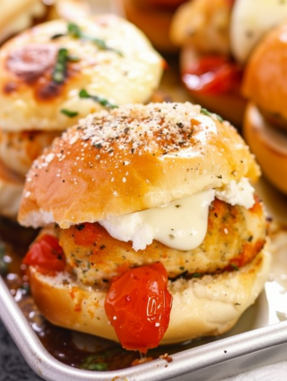 Chicken Parmesan Sliders