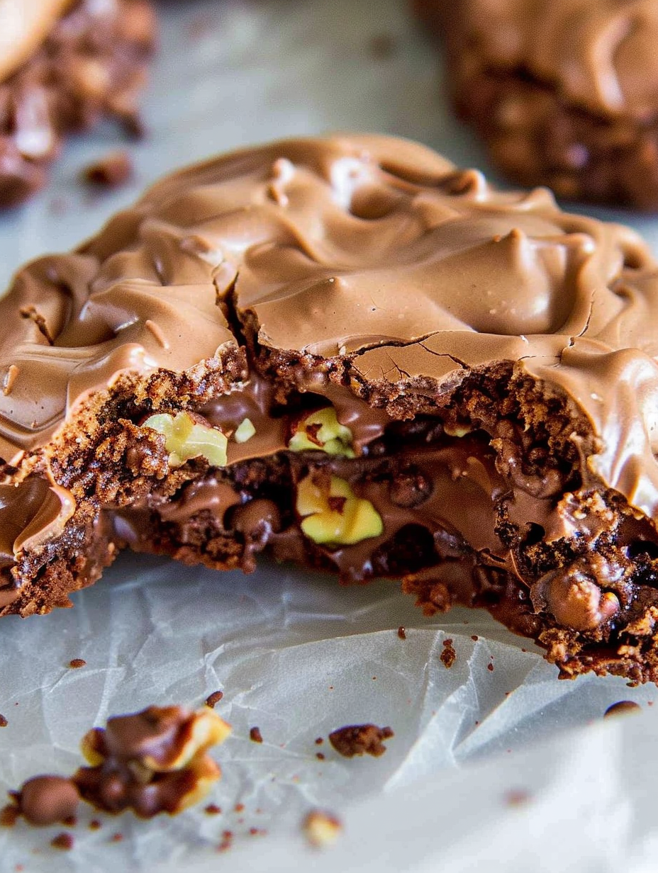 Chocolate Meringue Cookies