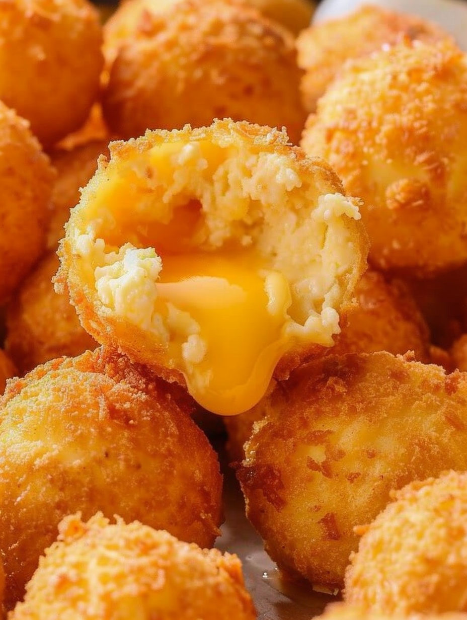 Crispy Fried Cheese Balls