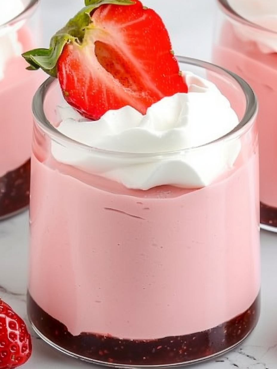 Strawberry preserves in a jar with fresh strawberries