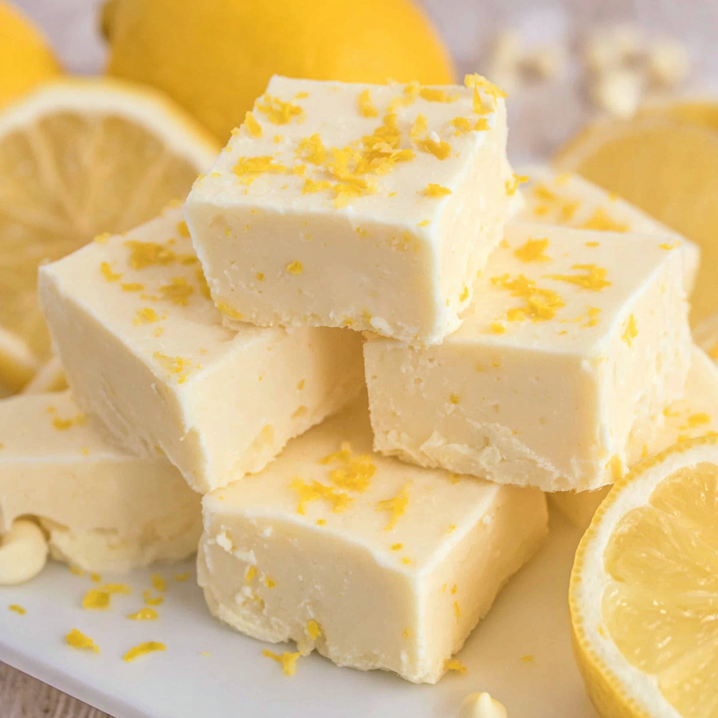 Easy Lemon Fudge