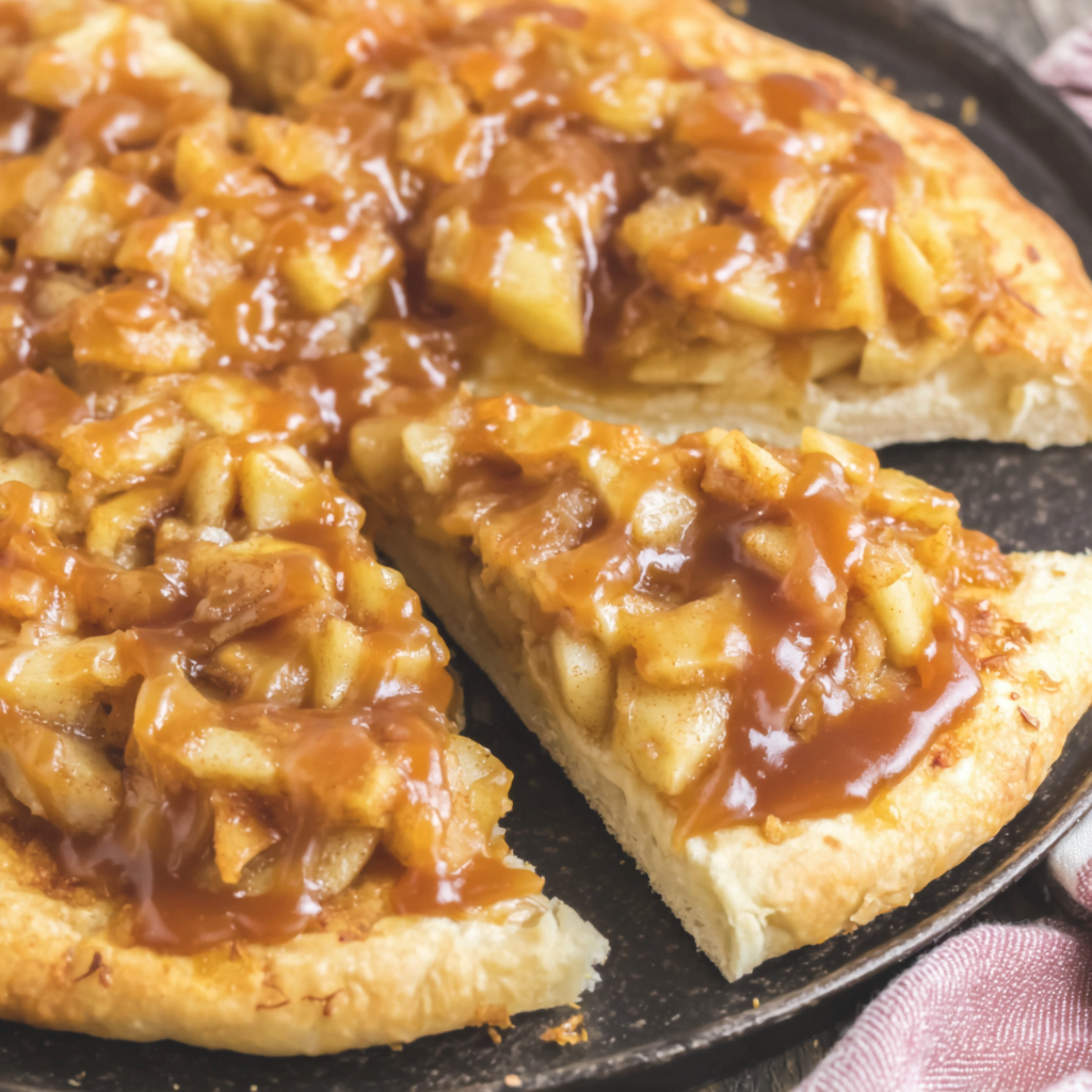 Caramel Apple Pizza