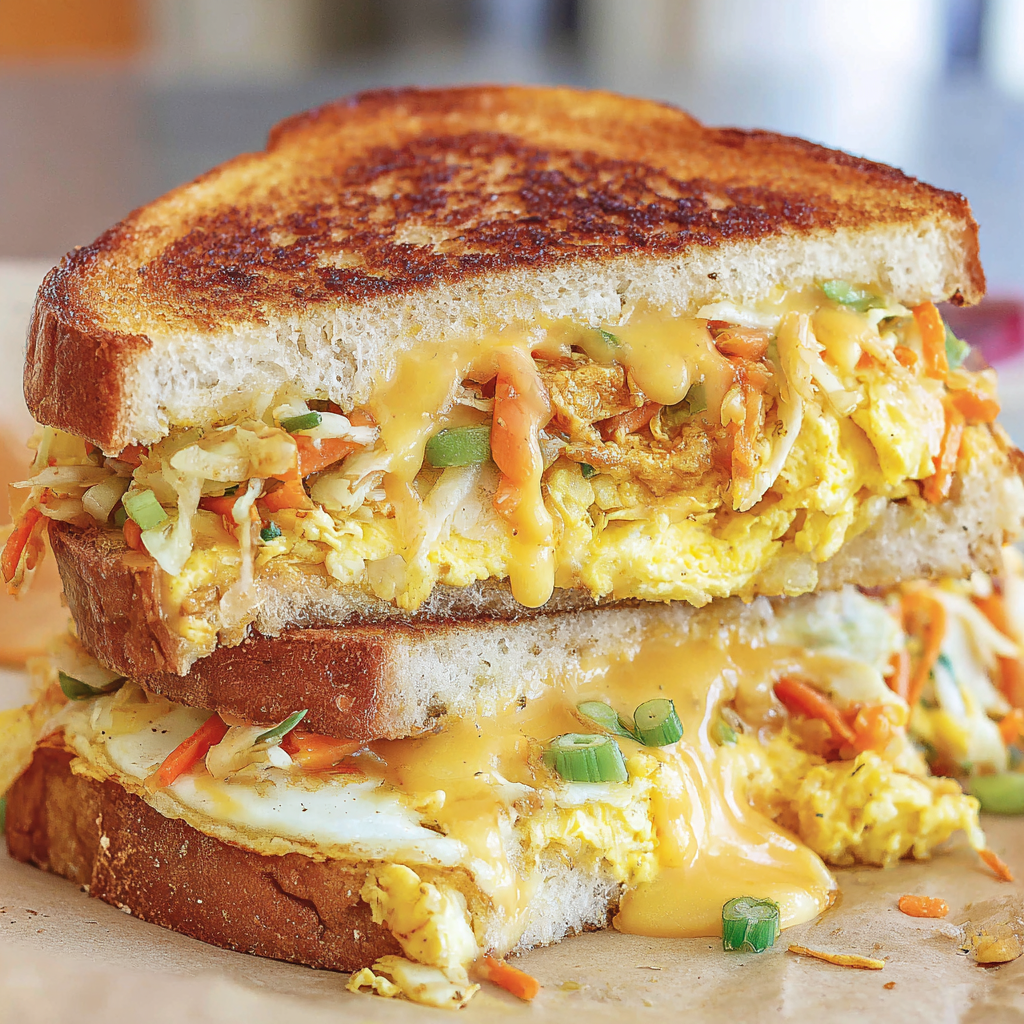 Korean Street Toast Sandwich