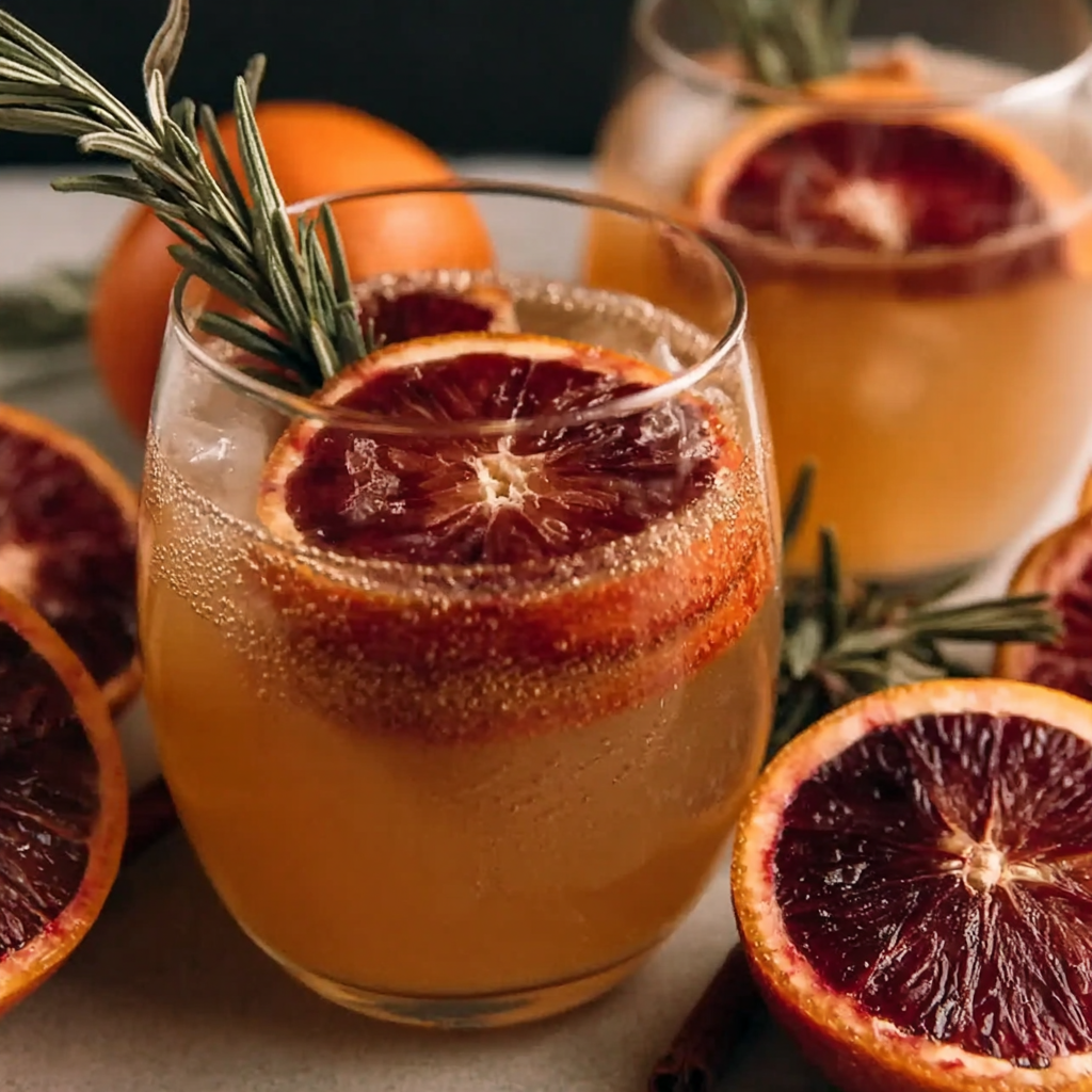 Classic Blood Orange White Wine Sangria