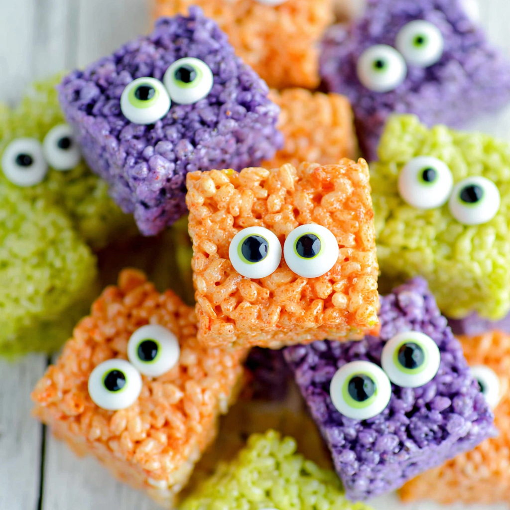 Halloween Rice Krispie Treats