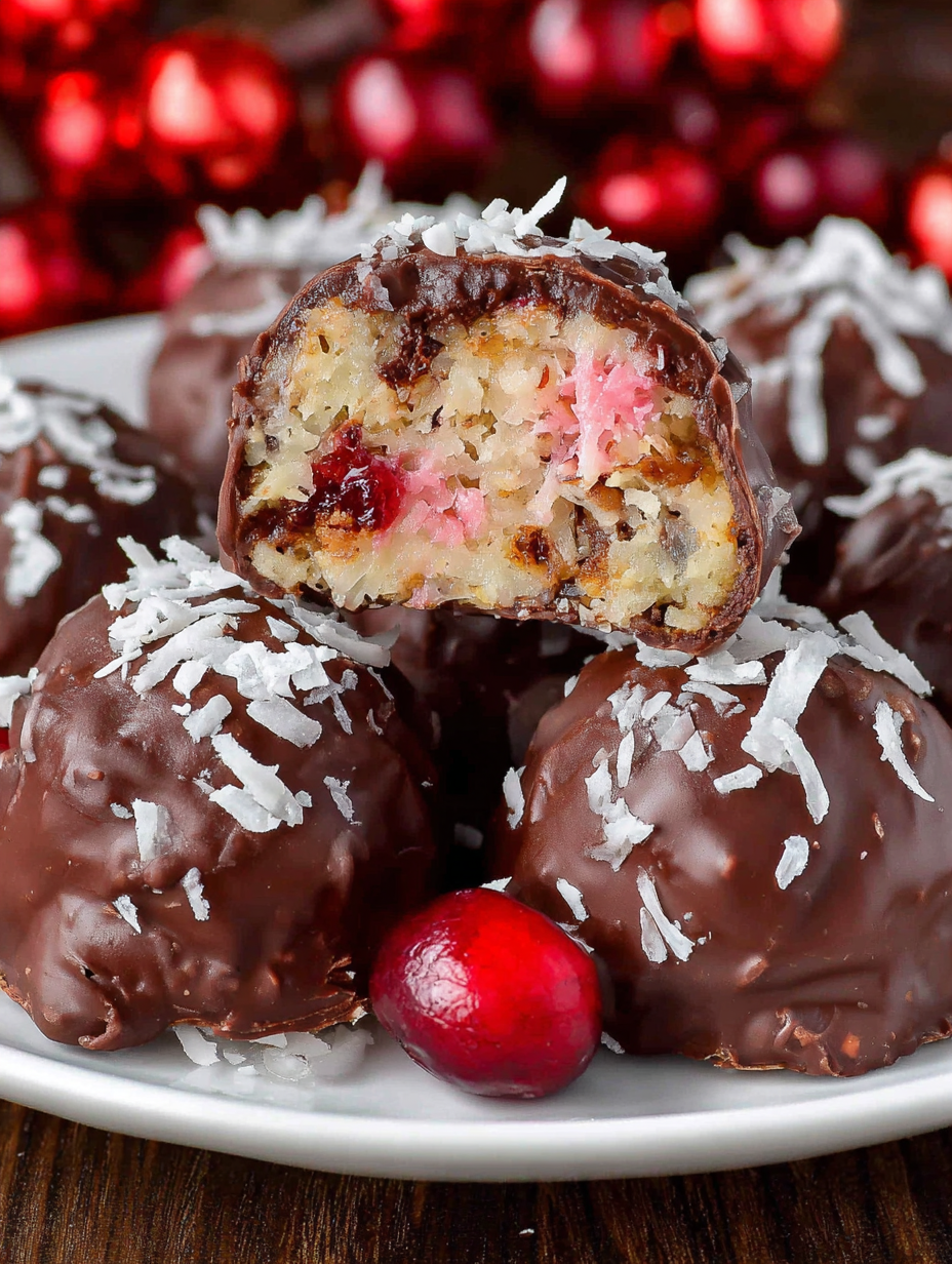 Tray of Martha Washington candies with chocolate coating