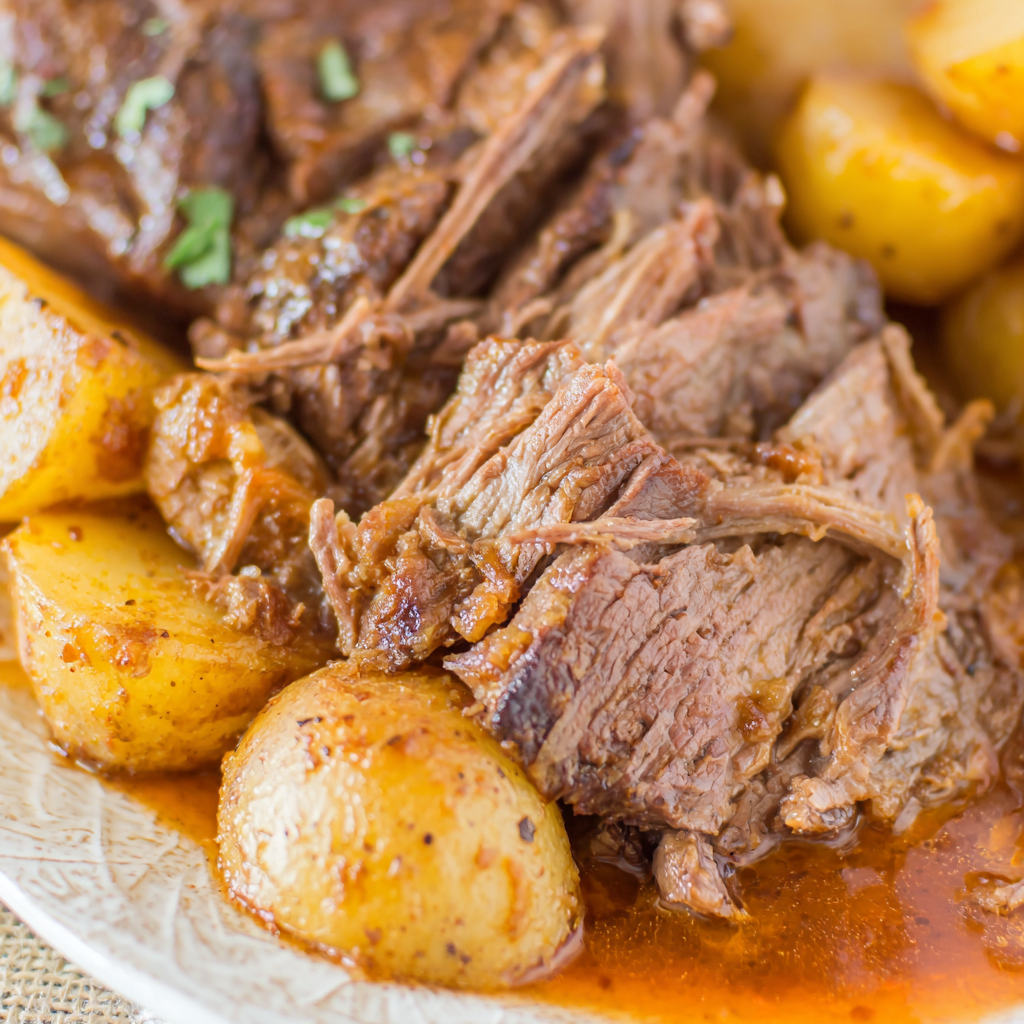 Slow Cooker Top Round Roast