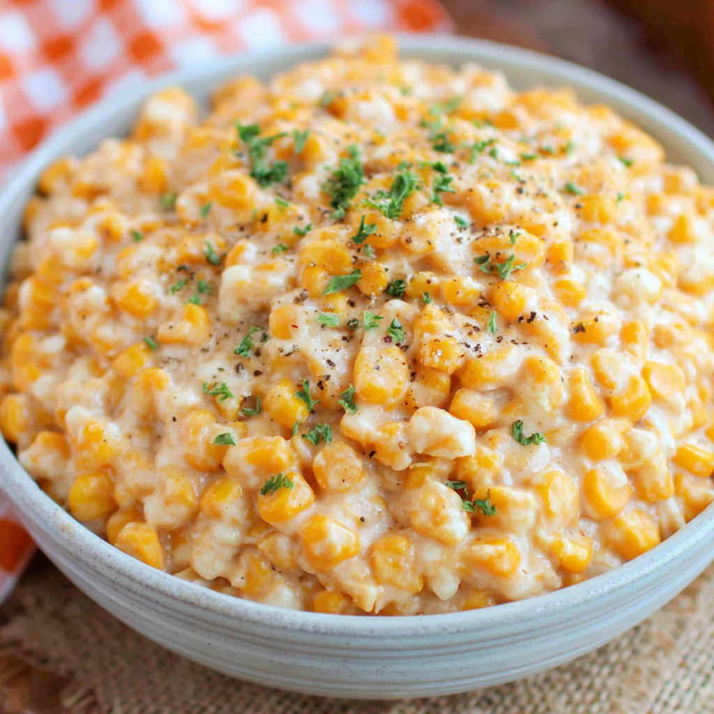 Crock Pot Creamed Corn