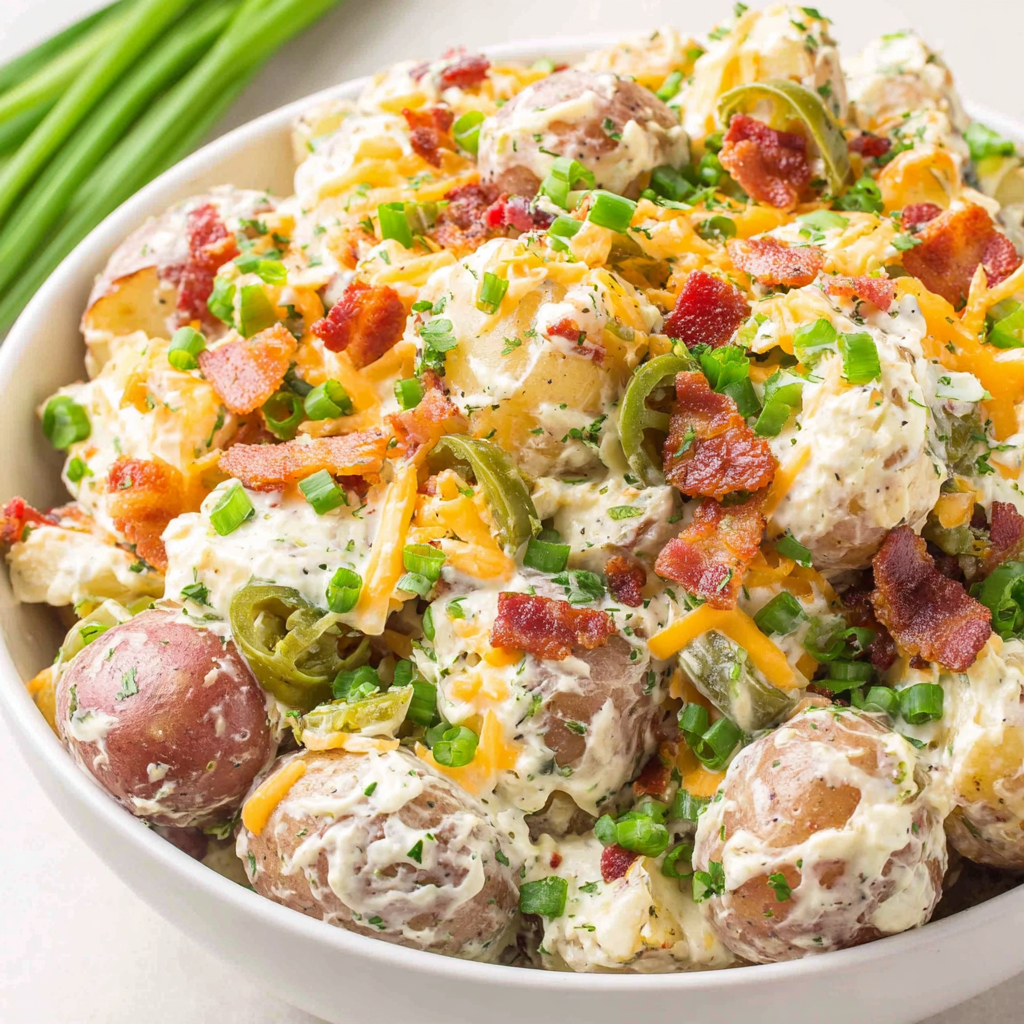 Jalapeño Popper Potato Salad