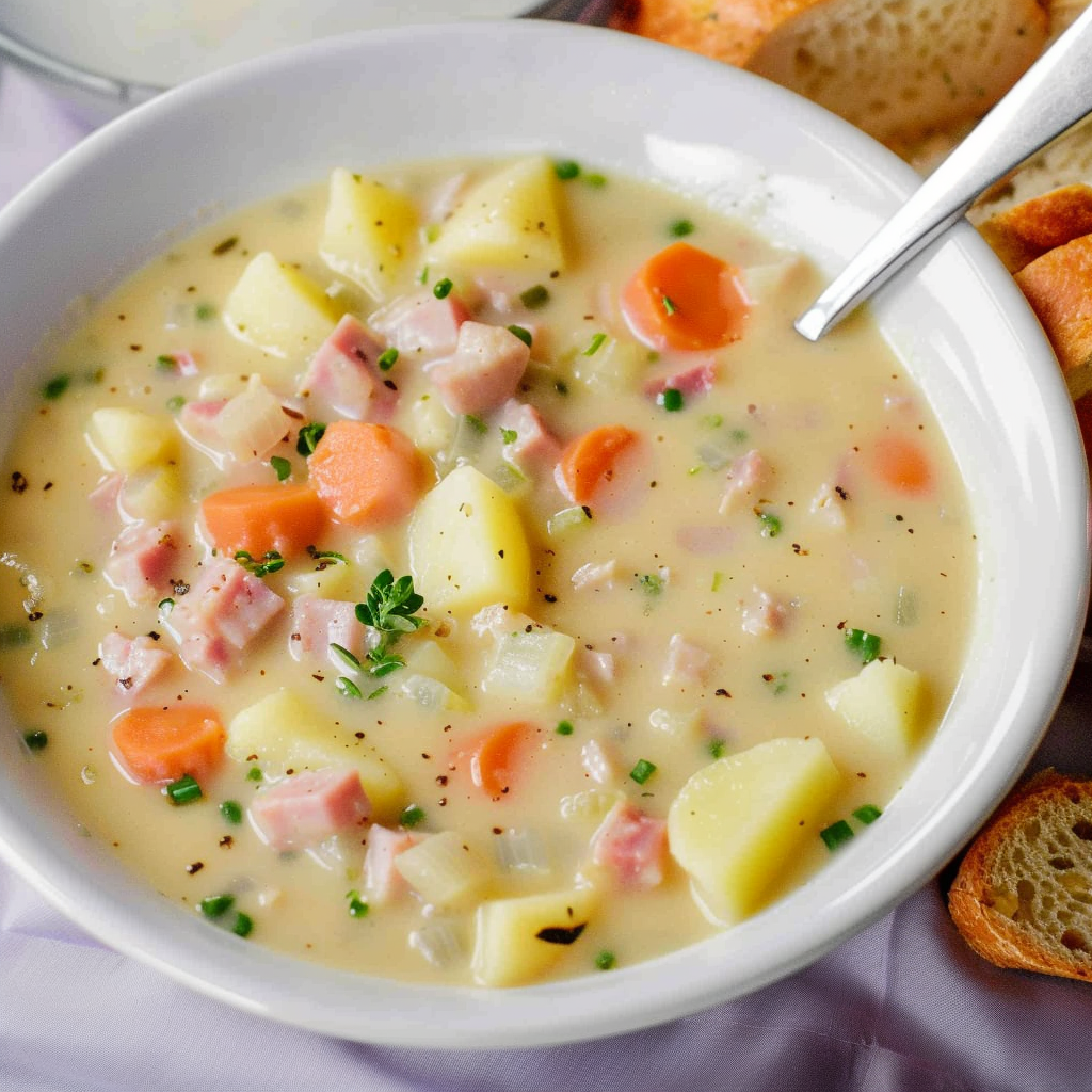 Creamy Ham and Potato Soup