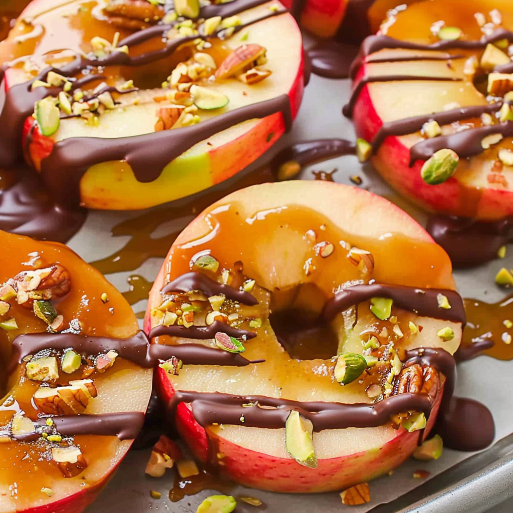 Caramel Apple Slices