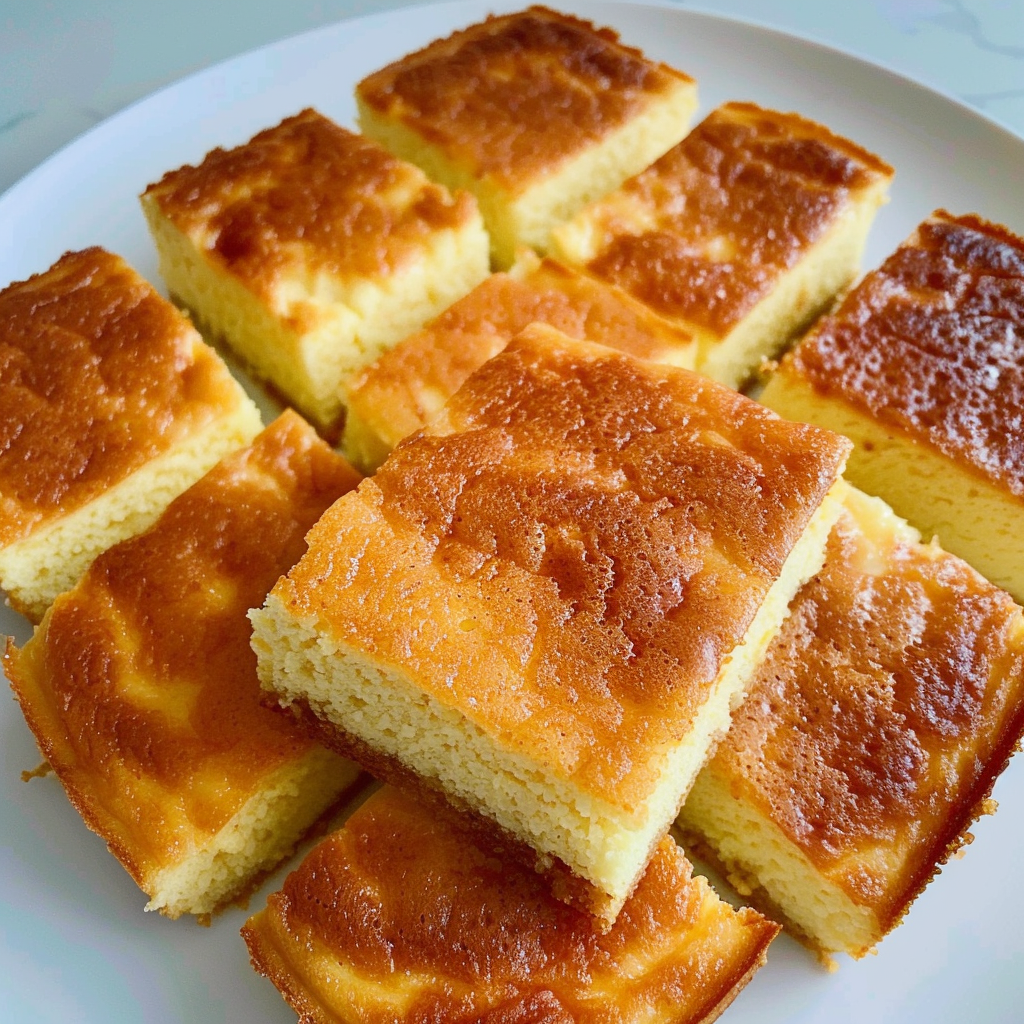 Simple Yogurt Cake Without Flour or Sugar