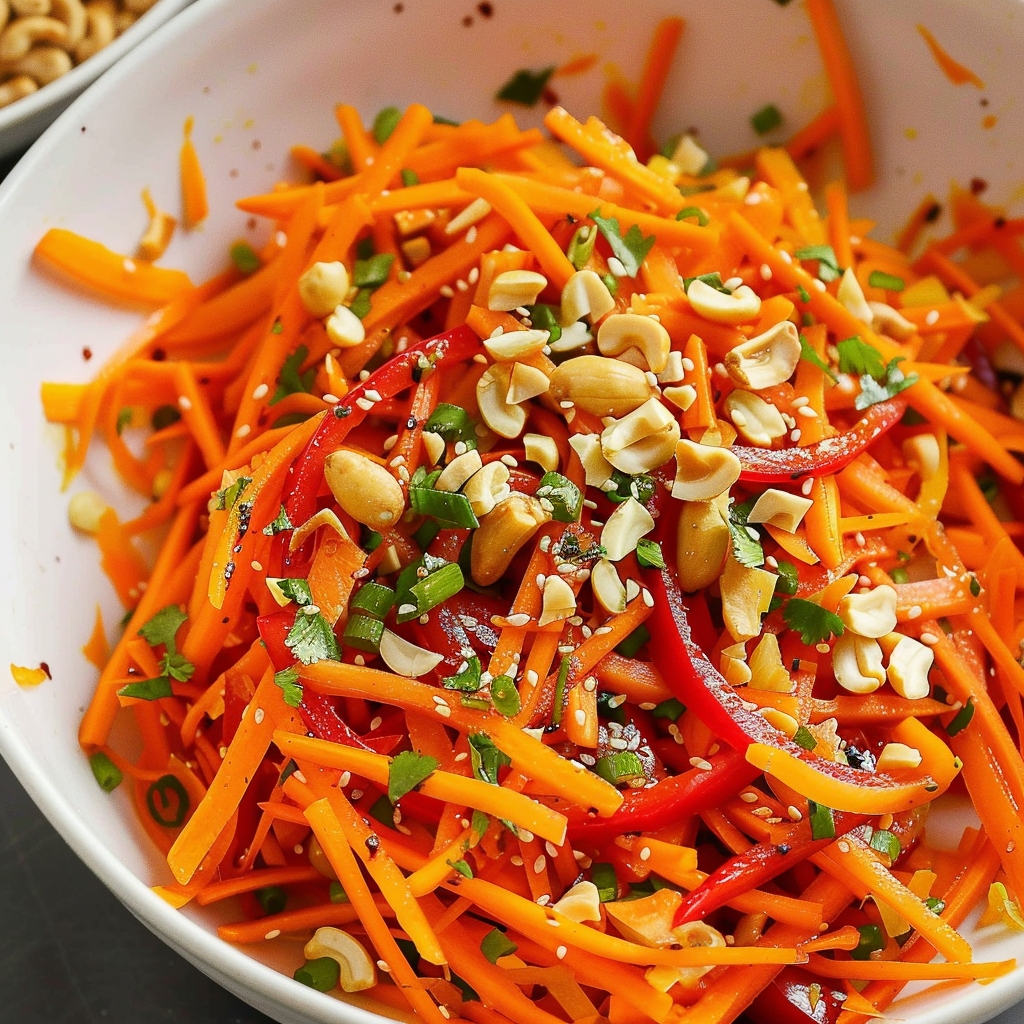 Spicy Korean Carrot Salad
