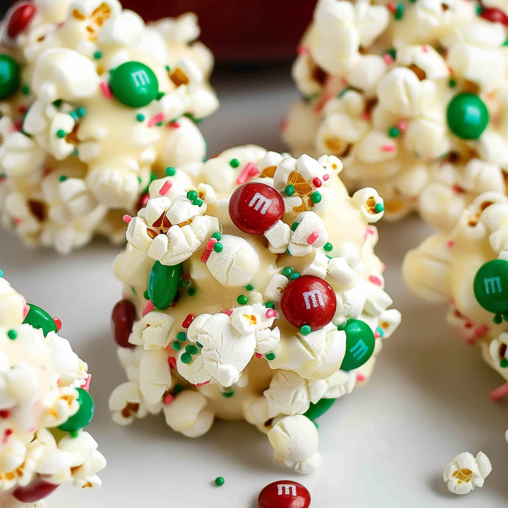 Christmas Popcorn Balls
