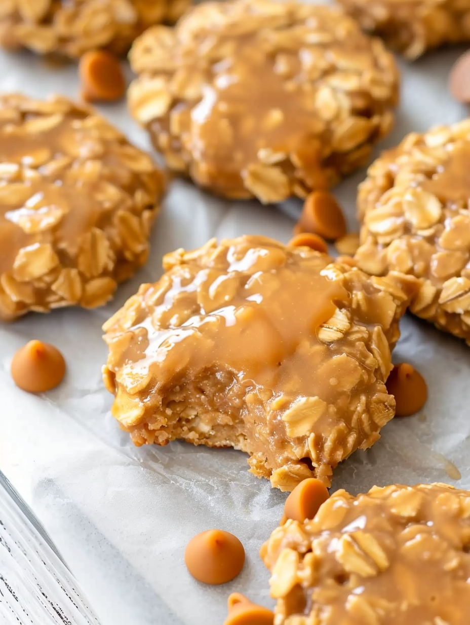 No Bake Butterscotch Cookies