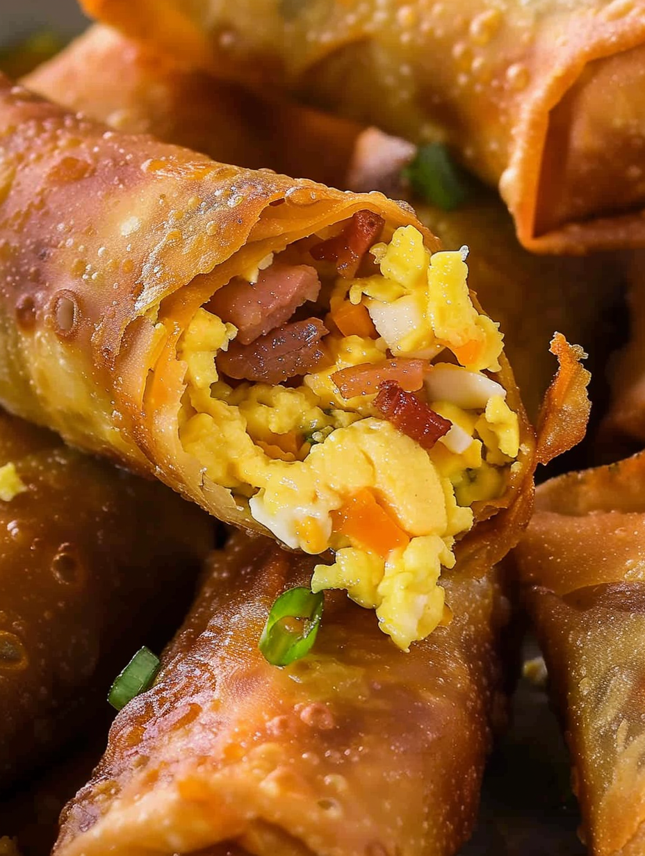 Breakfast Egg Rolls