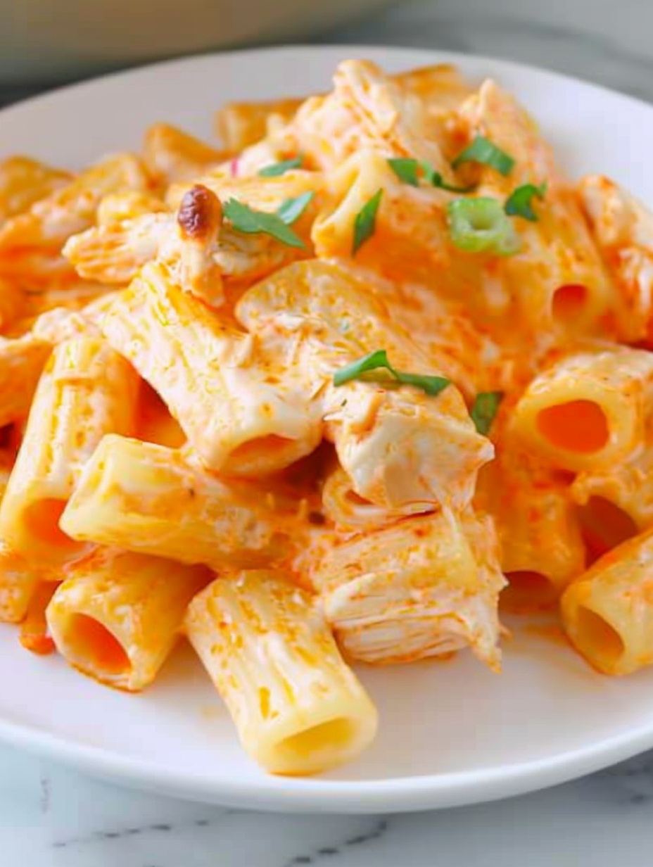 Creamy Buffalo Chicken Pasta