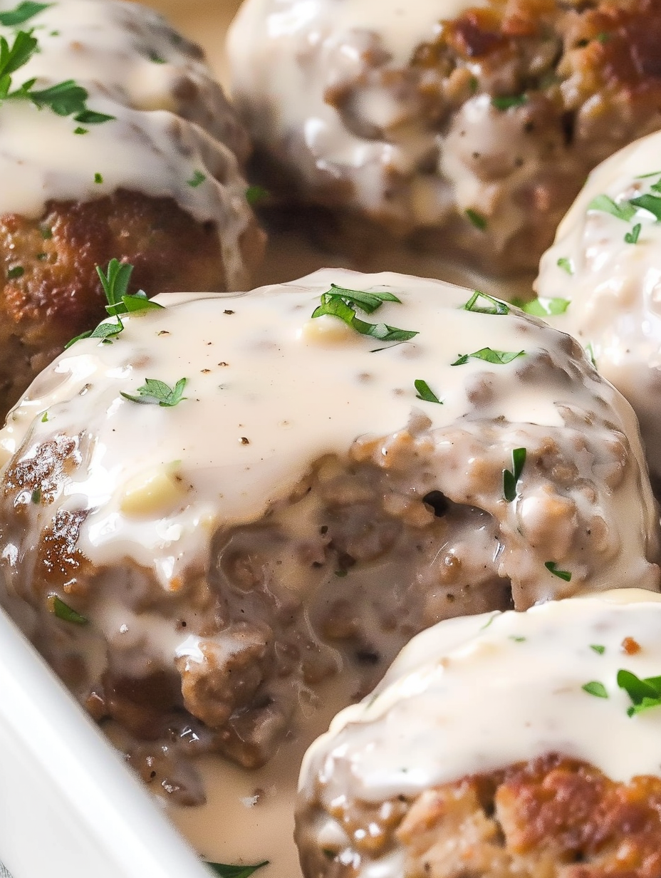 Amish Hamburger Steak Bake