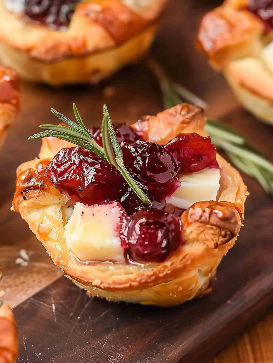 Cranberry Brie Bites