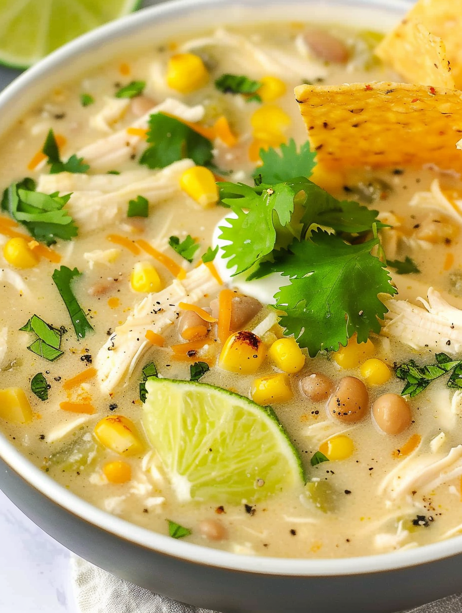 Instant Pot White Chicken Chili