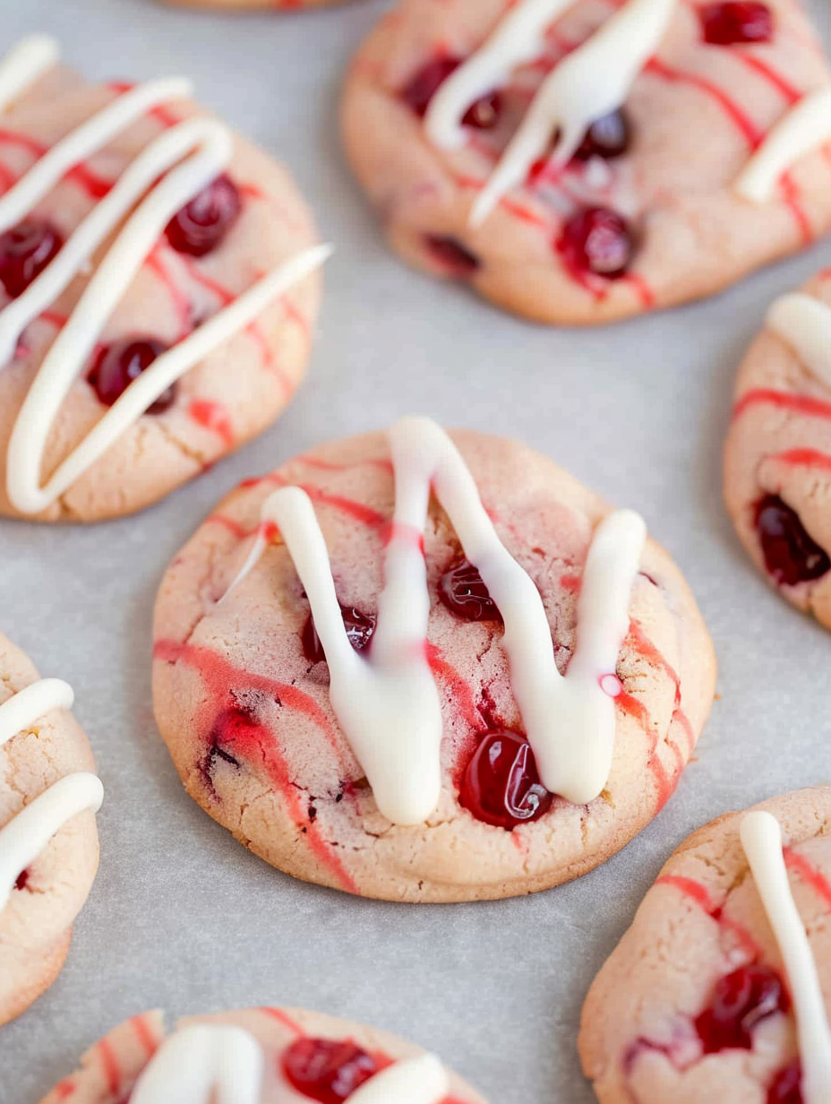 Cherry Almond Cookies