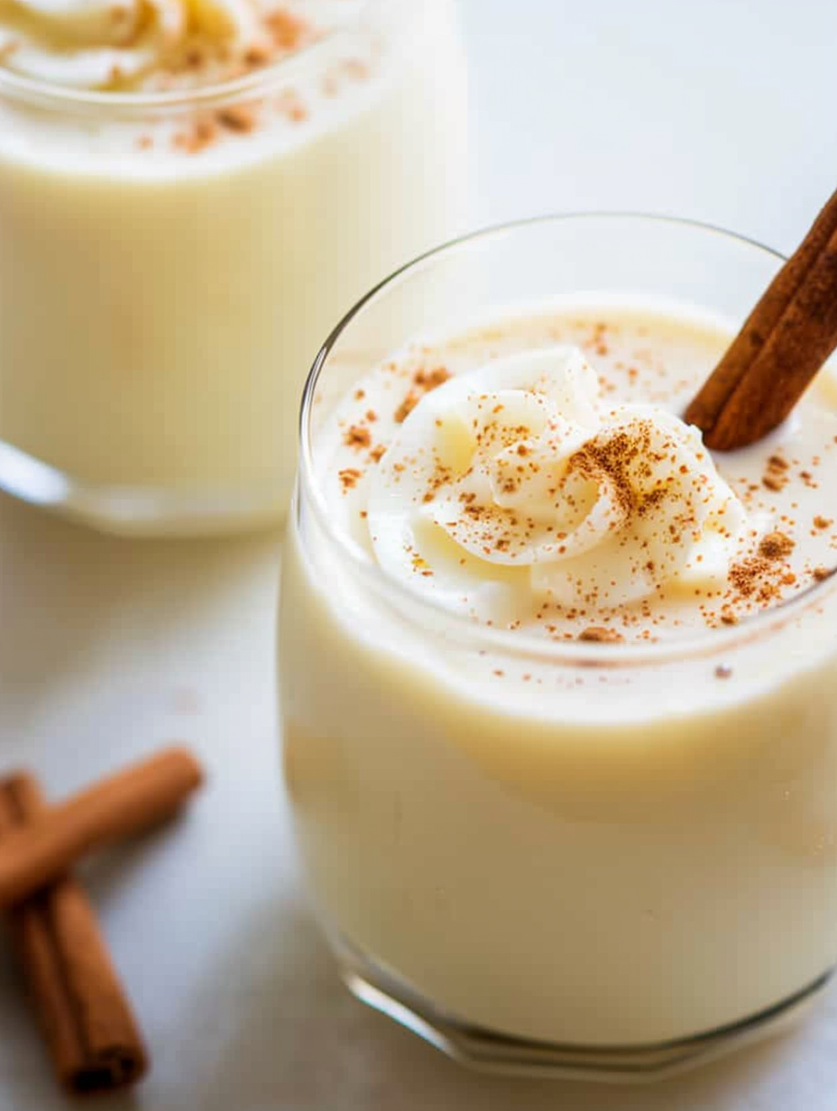 Homemade Traditional Eggnog