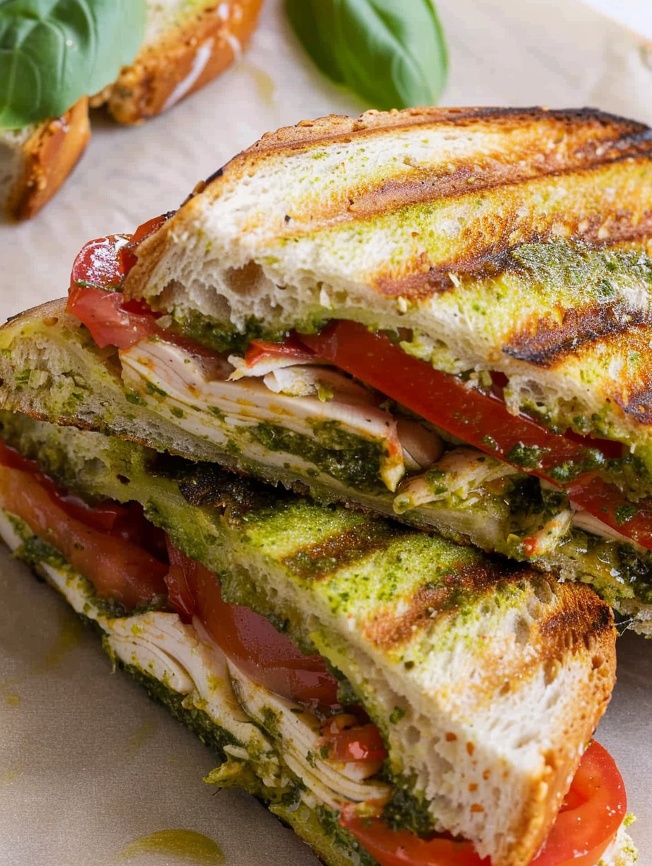 Chicken Pesto Panini