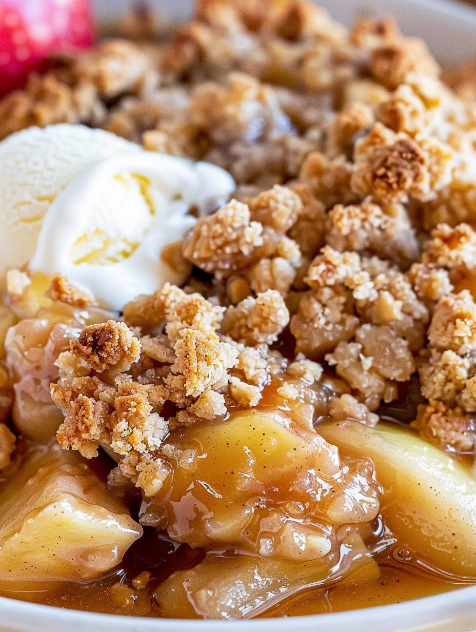 Easy Homemade Apple Crumble